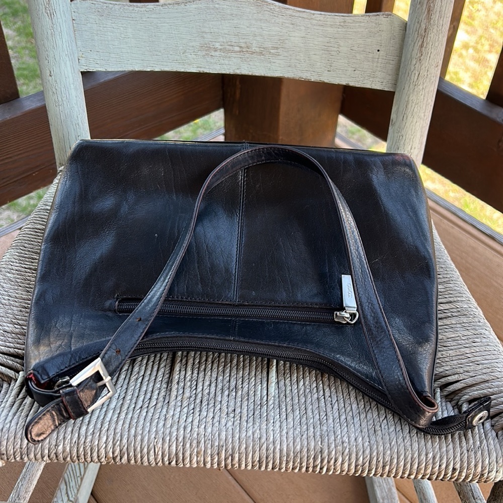 HOBO Black Leather Small Shoulder Bag~please read! - Picture 8 of 16